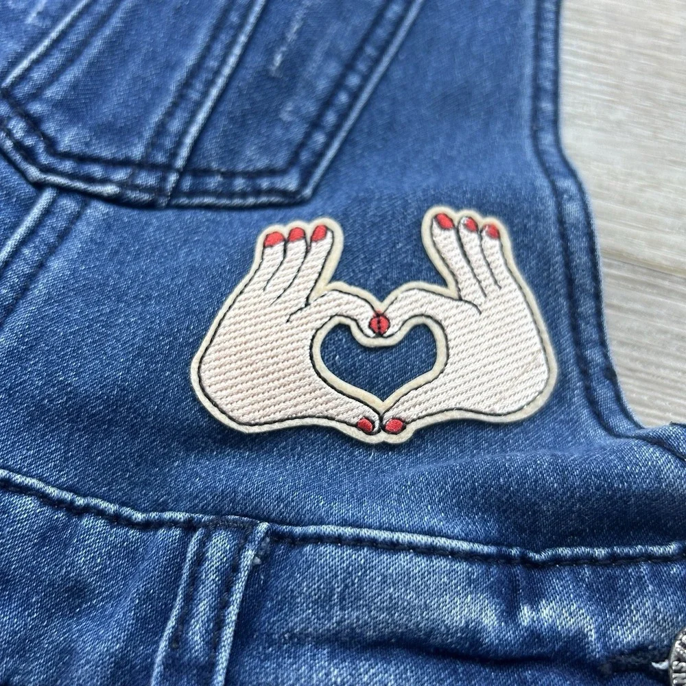 Silver Jeans Taylor Swift SWIFTIE Girls Youth Size‎ 14 Custom Denim Overalls